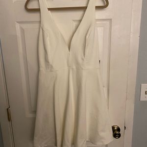 Lulus White Skater Dress